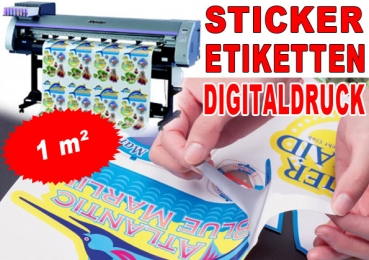 Digitaldruck Sticker - Etiketten